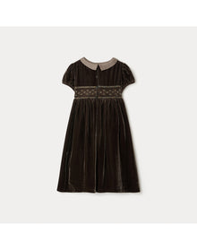 Girls | Blossom Occasion Dress | 4Y-8Y | Brown