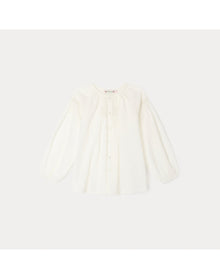 Girls | Bluette Blouse | 4Y | Milk White
