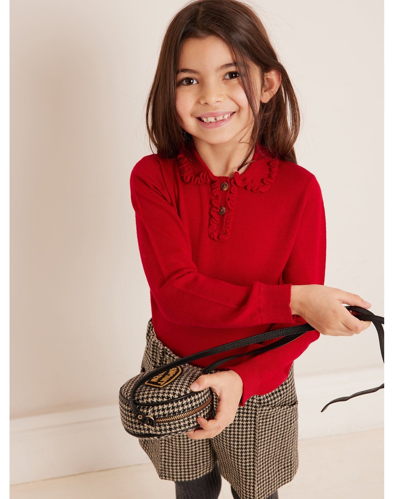 Girls | Brynja Sweater | Poppy Red