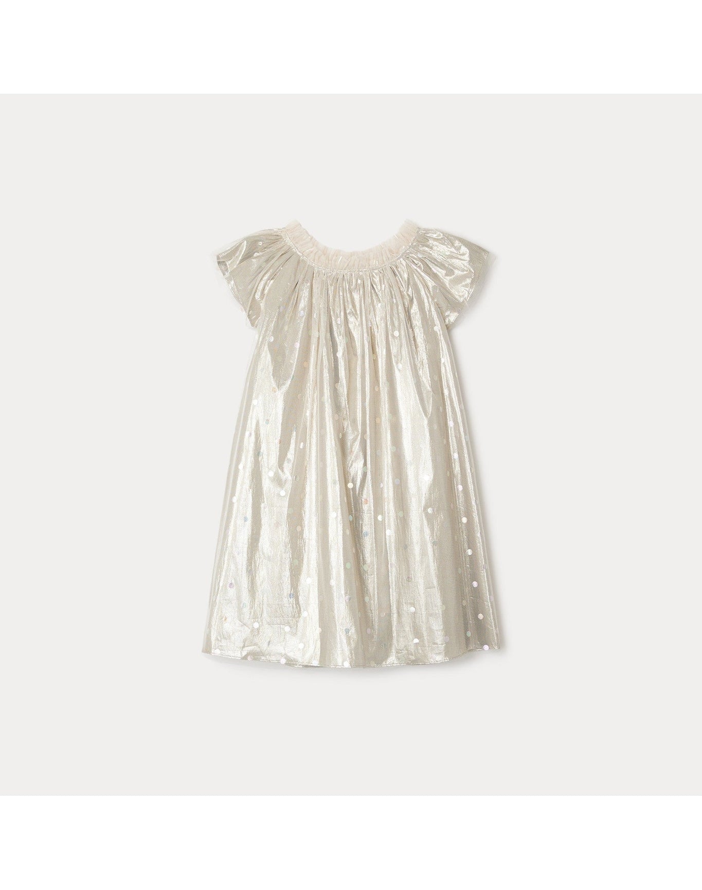 Girls | Charlotte Formal Dress | Pea Ecru