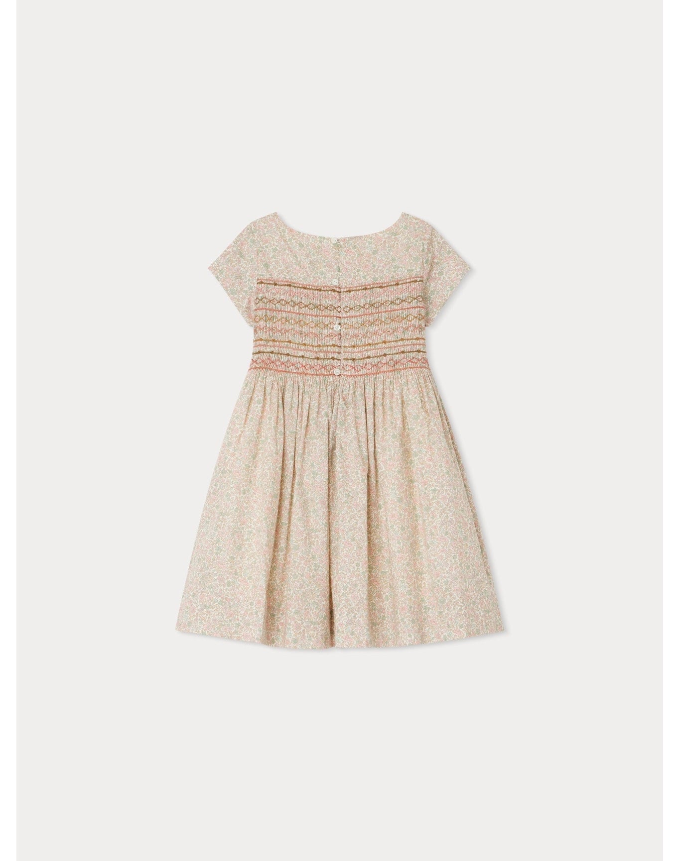 Girls | Duchesse Dress Flowers | Pink