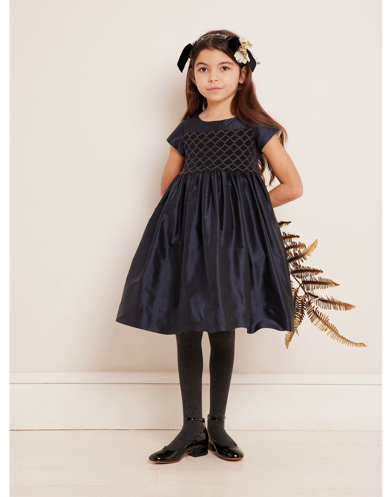 Girls | Edna Heeled Shoes | Black