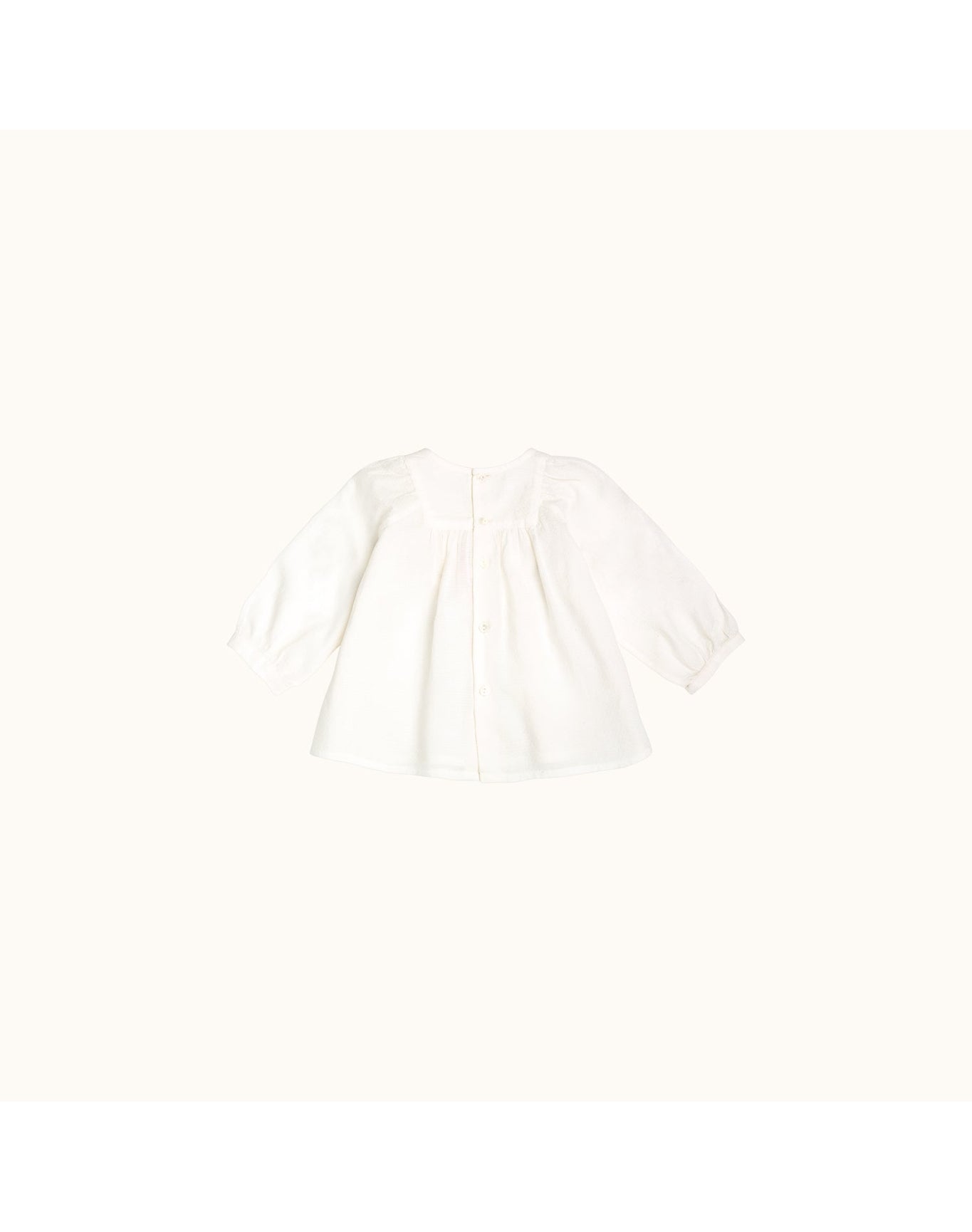Girls | Maeli Blouse | 6M | Milk White