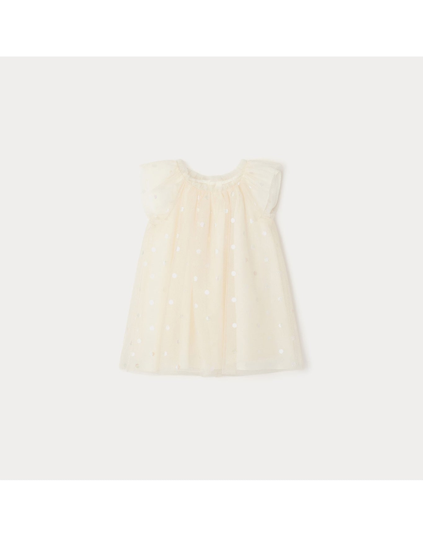 Girls | Nuage Dress | Pea Ecru