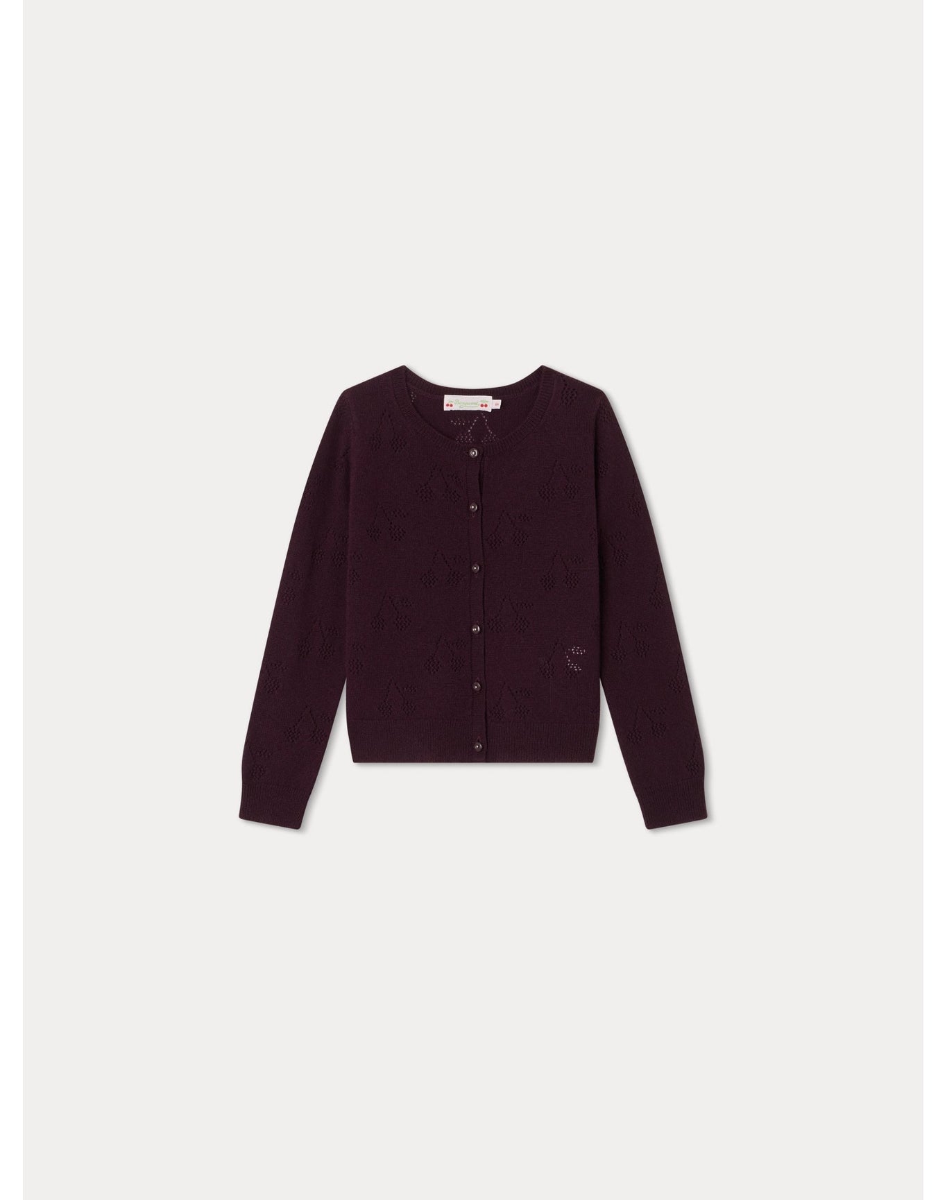Girls | Thindra Cardigan | Grape