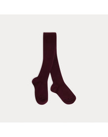 Girls | Thomina Tights | Burgundy