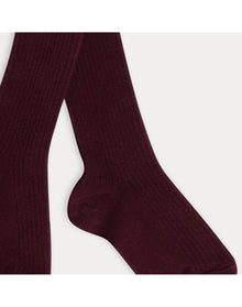 Girls | Thomina Tights | Burgundy