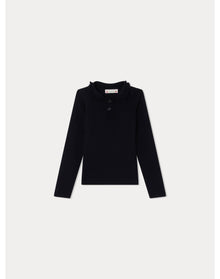 Girls | Tiara Polo Sweater | 10Y-14Y | Navy