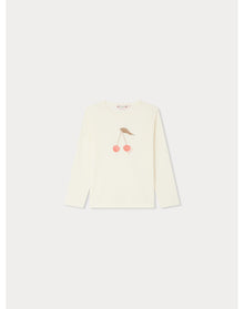 Girls | Tidjiane Long-Sleeved T-Shirt | 4Y | Ecru