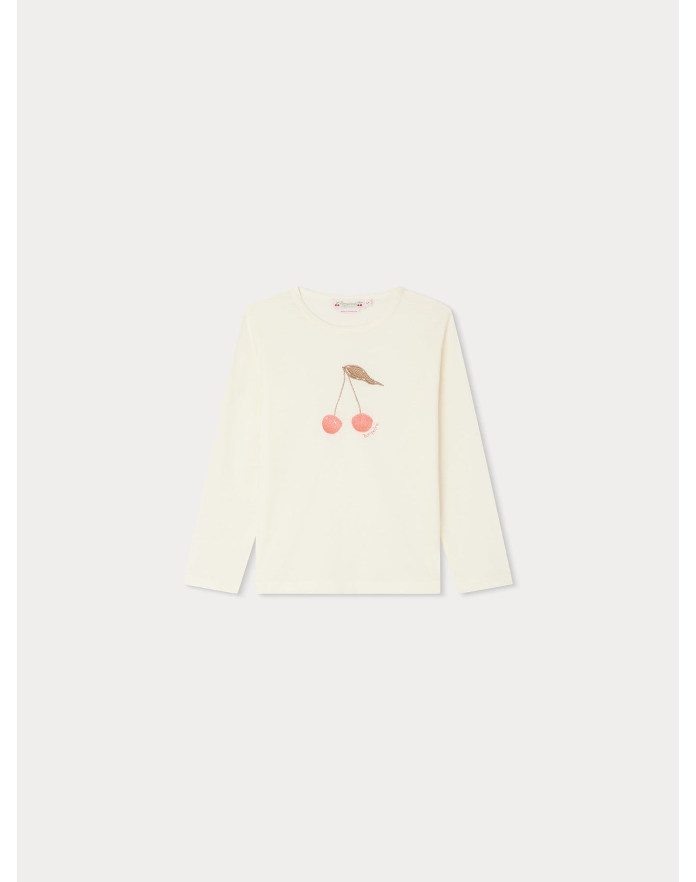 Girls | Tidjiane Long-Sleeved T-Shirt | 4Y | Ecru