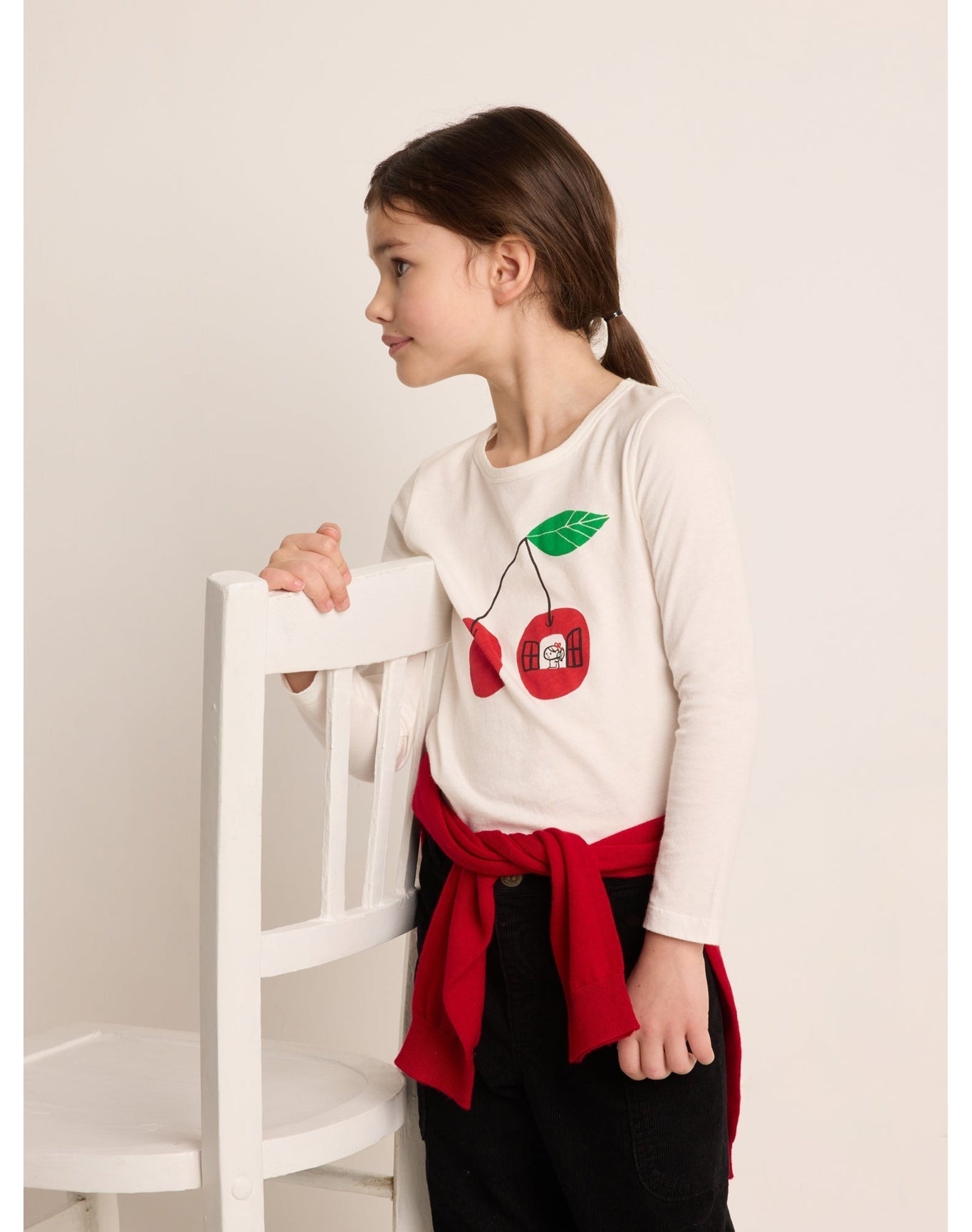 Girls | Tidjiane T-Shirt Milk | 6Y | White