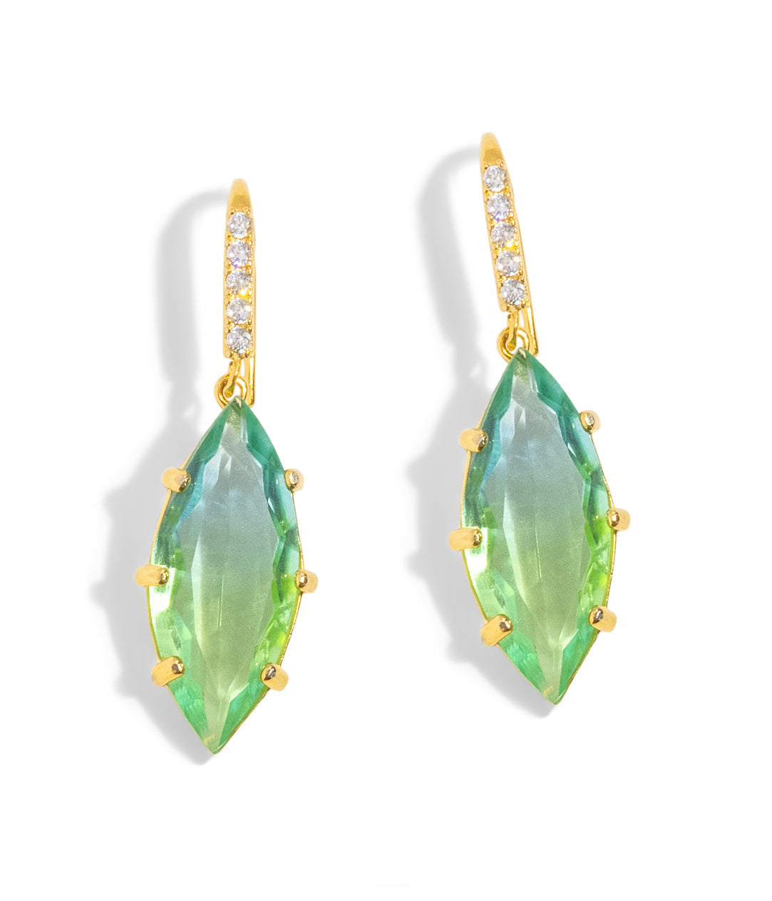 Gisele Drop Earrings | Aqua