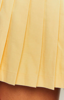 Good Days Strapless Mini Dress | Yellow