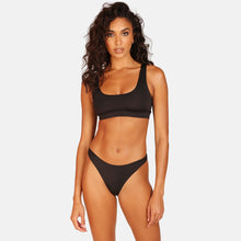 OW Collection HANNA Thong (2-pack) Account 002 - Black Caviar
