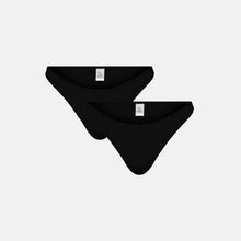 OW Collection HANNA Thong (2-pack) Account 002 - Black Caviar