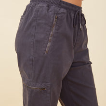 Stretch Twill Moto Pants | Women | Neptune