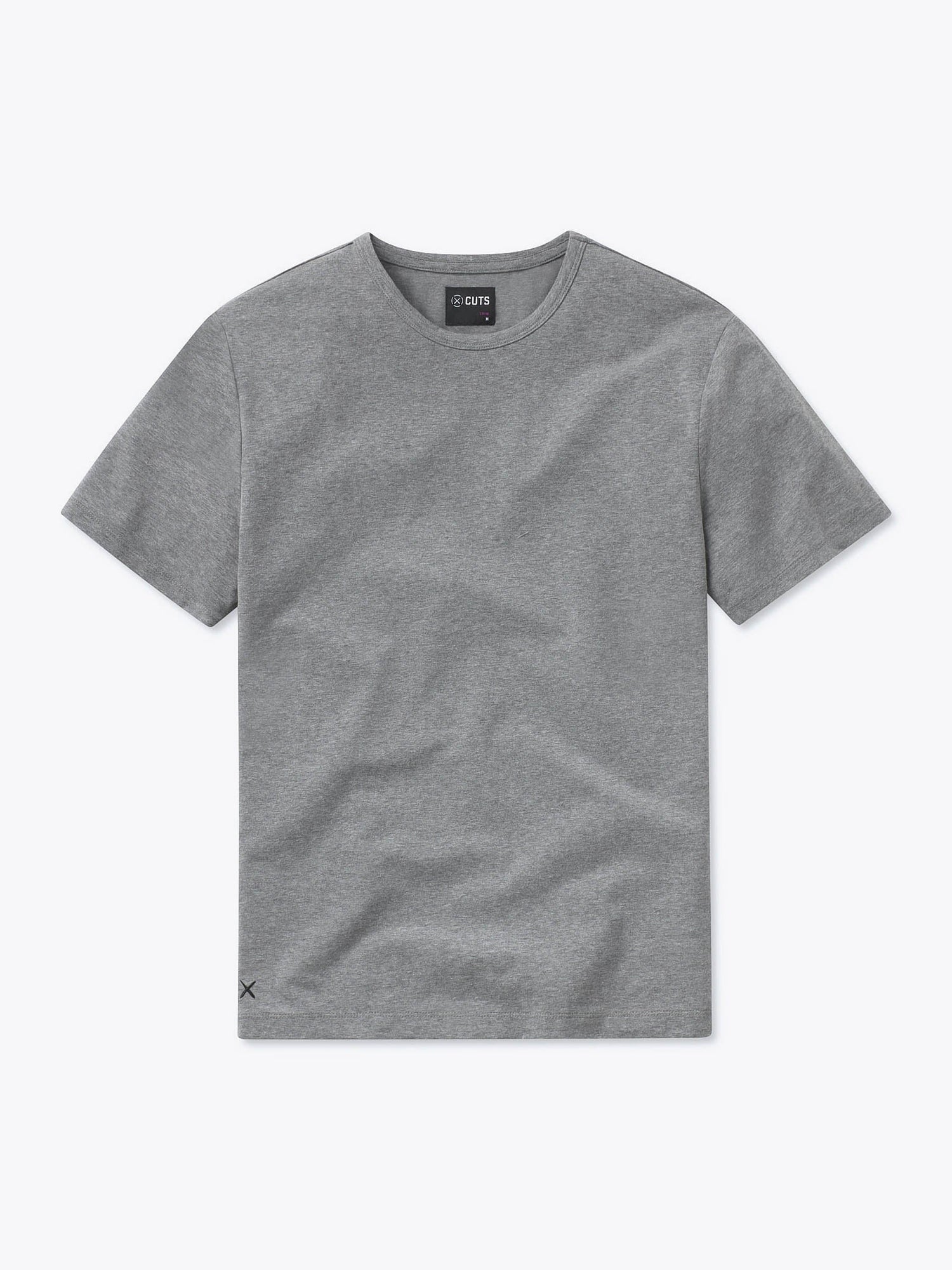 Rival Tee Classic-fit | Heather Grey Cotton PYCA