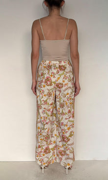 Hemant And Nandita | Aira Cotton Schiffli Pants | Off White