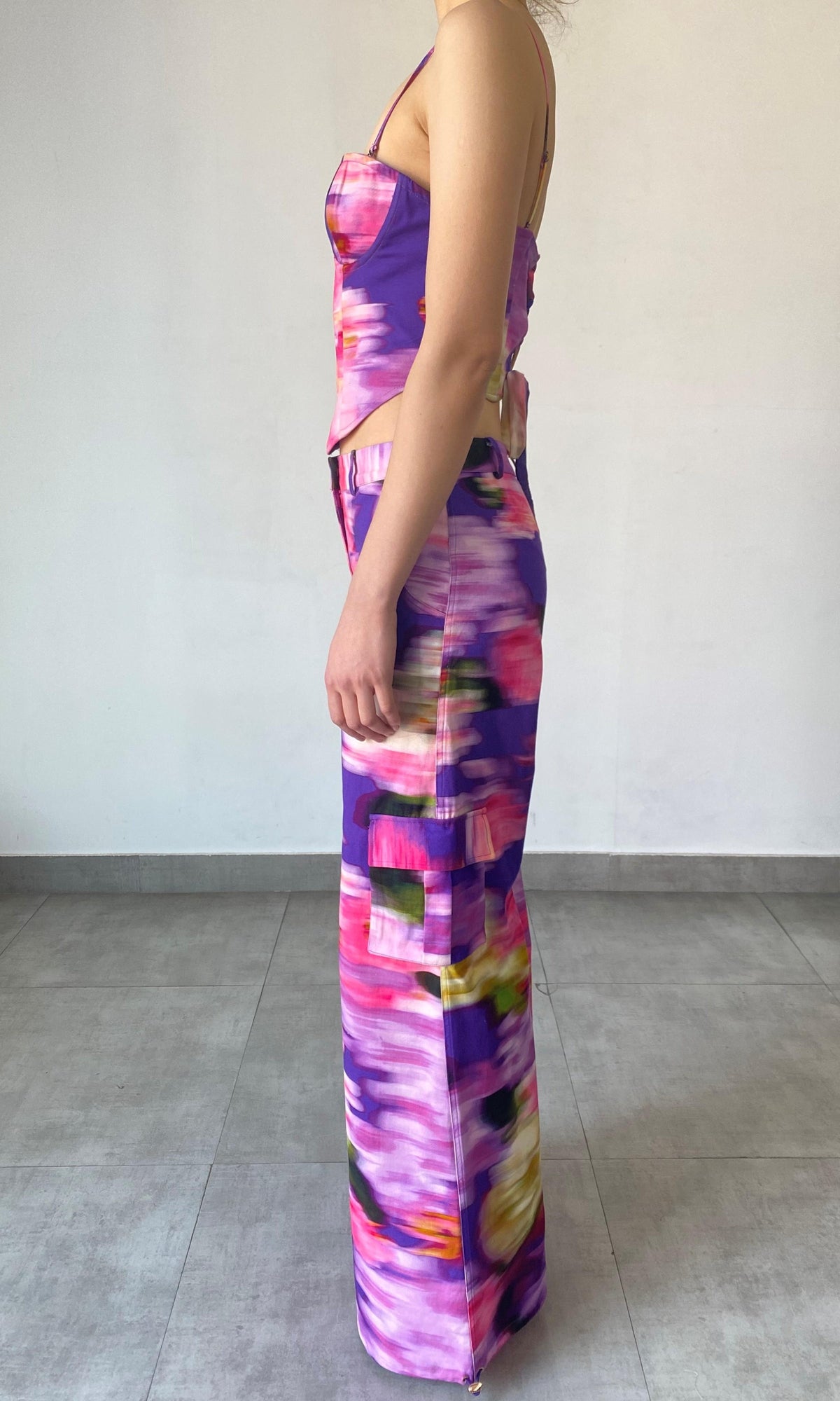 Hemant And Nandita | Anay Cotton Top | Purple Multi