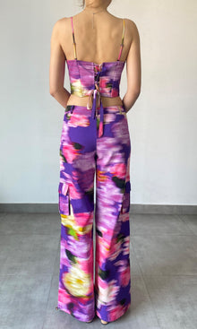 Hemant And Nandita | Anay Cotton Top | Purple Multi