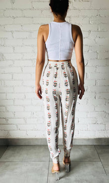 Hemant And Nandita | Pria Viscose Moss Crepe Pants | White