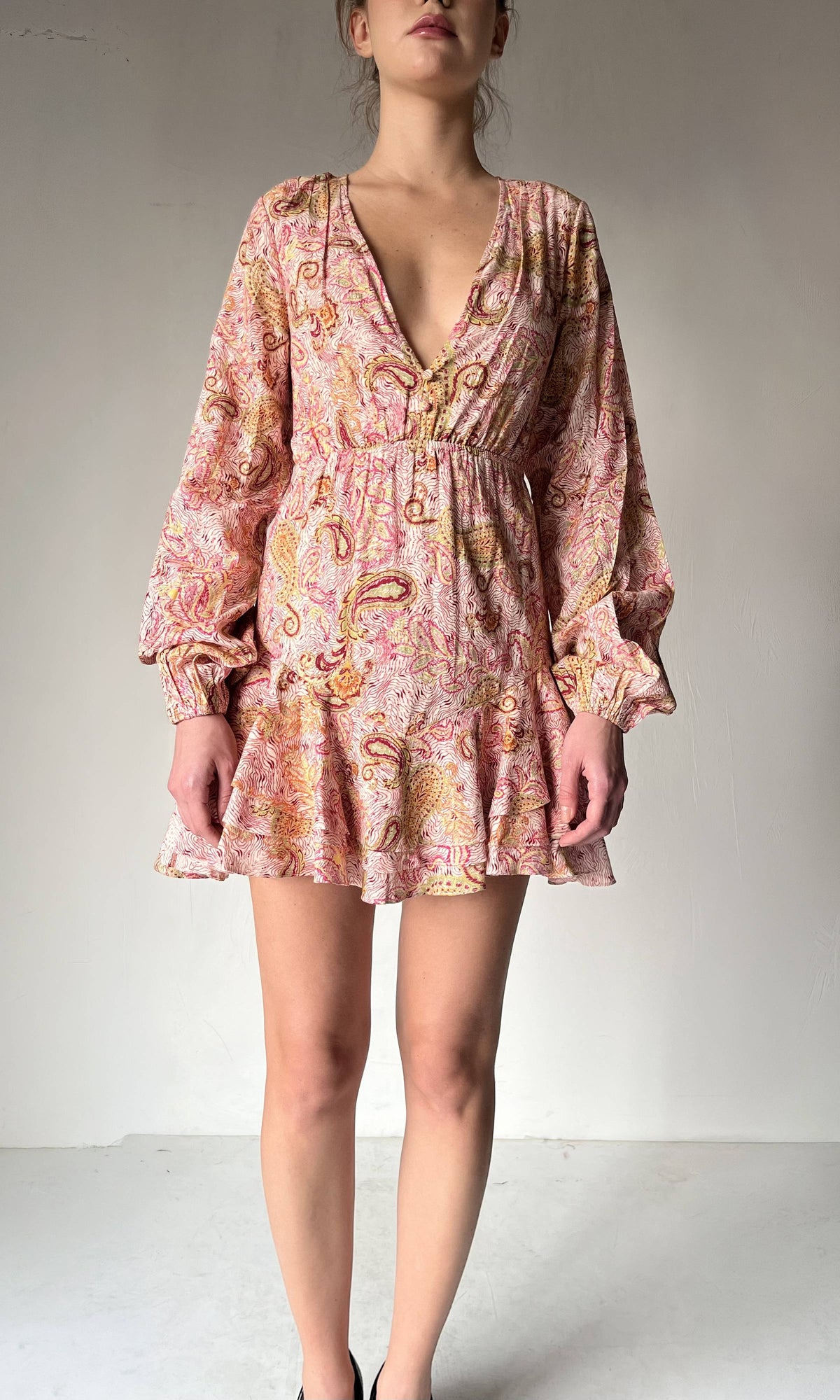Womens | Vera Cotton Jacquard Short Dress | Multi