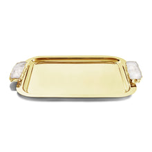 Hospitality Tray | Gold & Crystal | Single