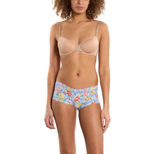 Signature Lace Boyshort | Floral Mosaic (White)