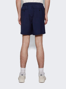 Men | Ami Alexandre Mattiussi | Elasticated Waist Shorts | Nautic Blue