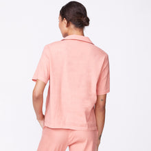 Linen Vacation Shirt | Women | Faded Coral