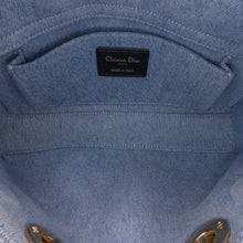 Dior | Pre-Owned Small Denim Macrocannage Lady D Joy | Blue