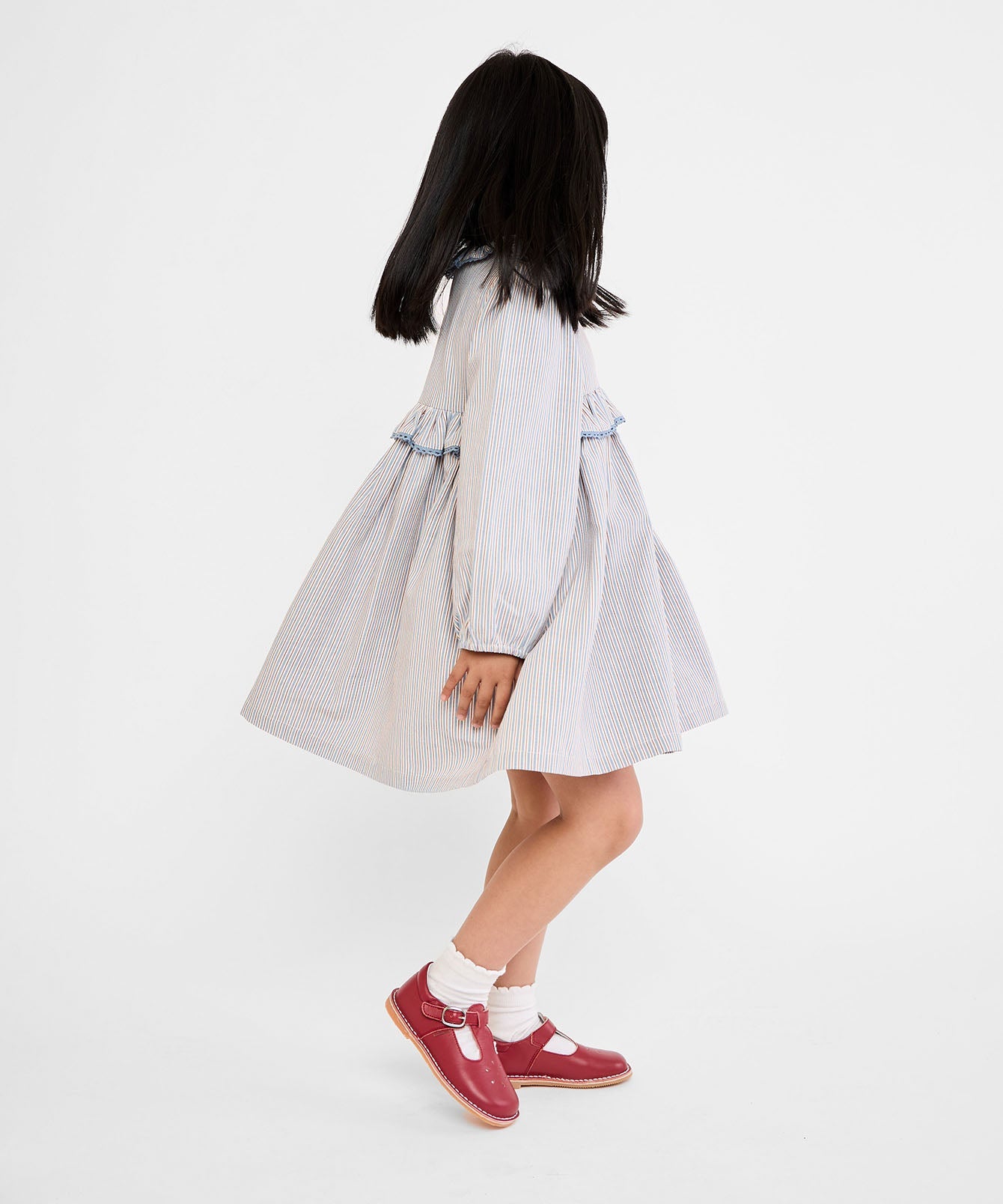 Girls | Hannah Dress | Multi/Blue