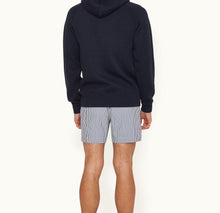 Harper Relaxed Fit Double-Faced Hooded Sweatshirt | Night Iris