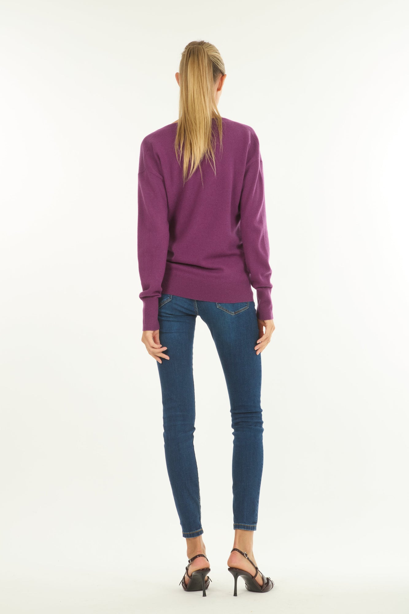 Haven Sweater | Mauve Pink