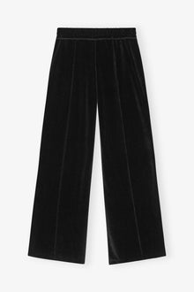 Heavy Velour Pants | Black