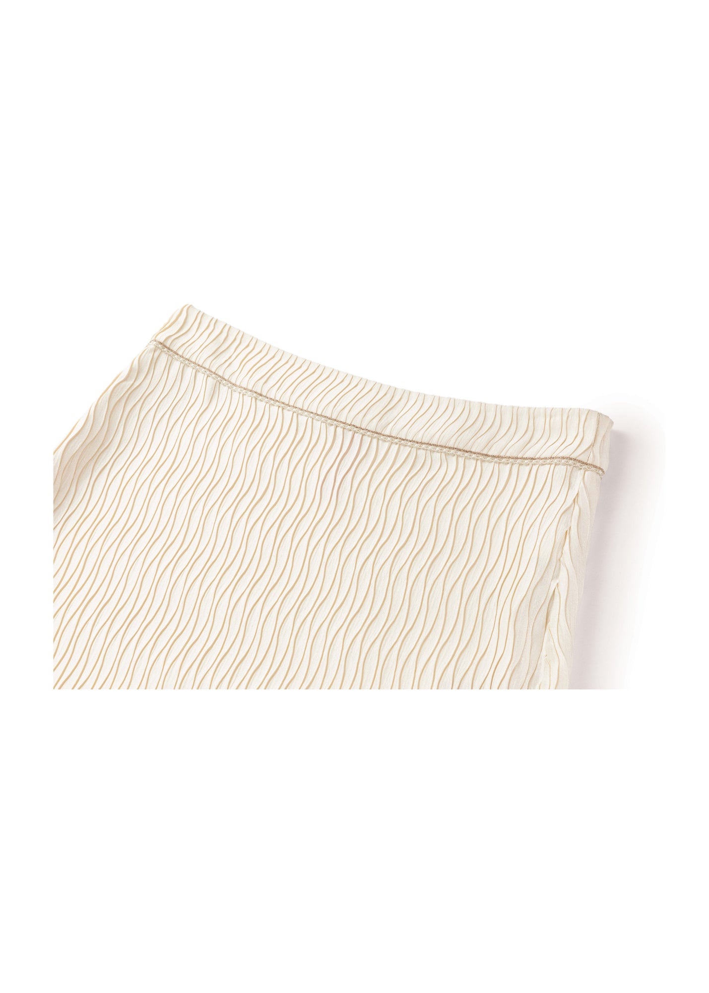 High-Waist Skirt | Beige
