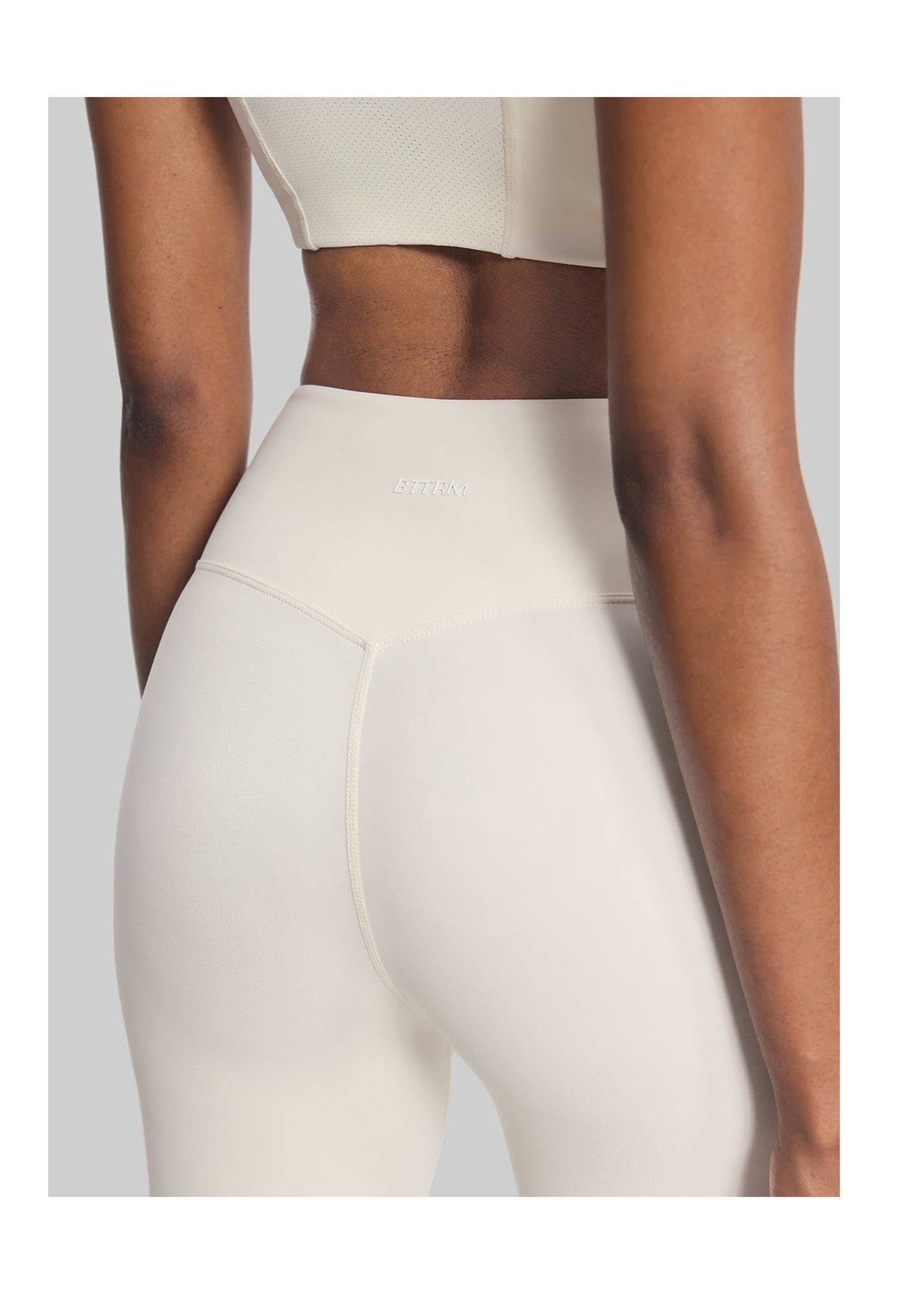 High-Waisted Impact Mesh Leggings | Ivory