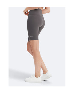 High-Waisted Shorts | Gray