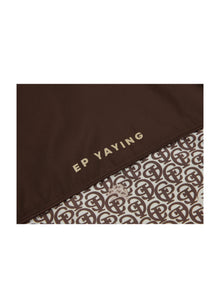 High V-Neck Jacket | Brown