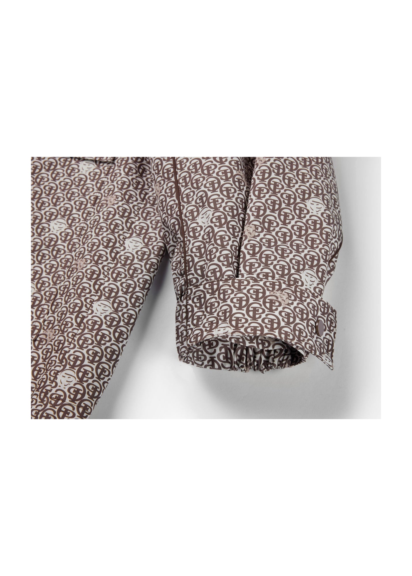 High V-Neck Jacket | Brown