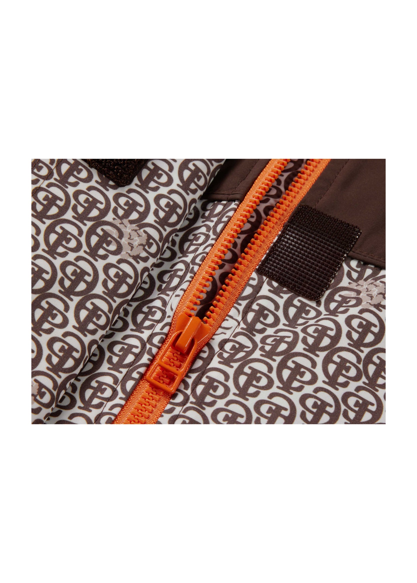 High V-Neck Jacket | Brown