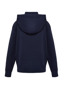 Hoodie with Embroidery | Navy
