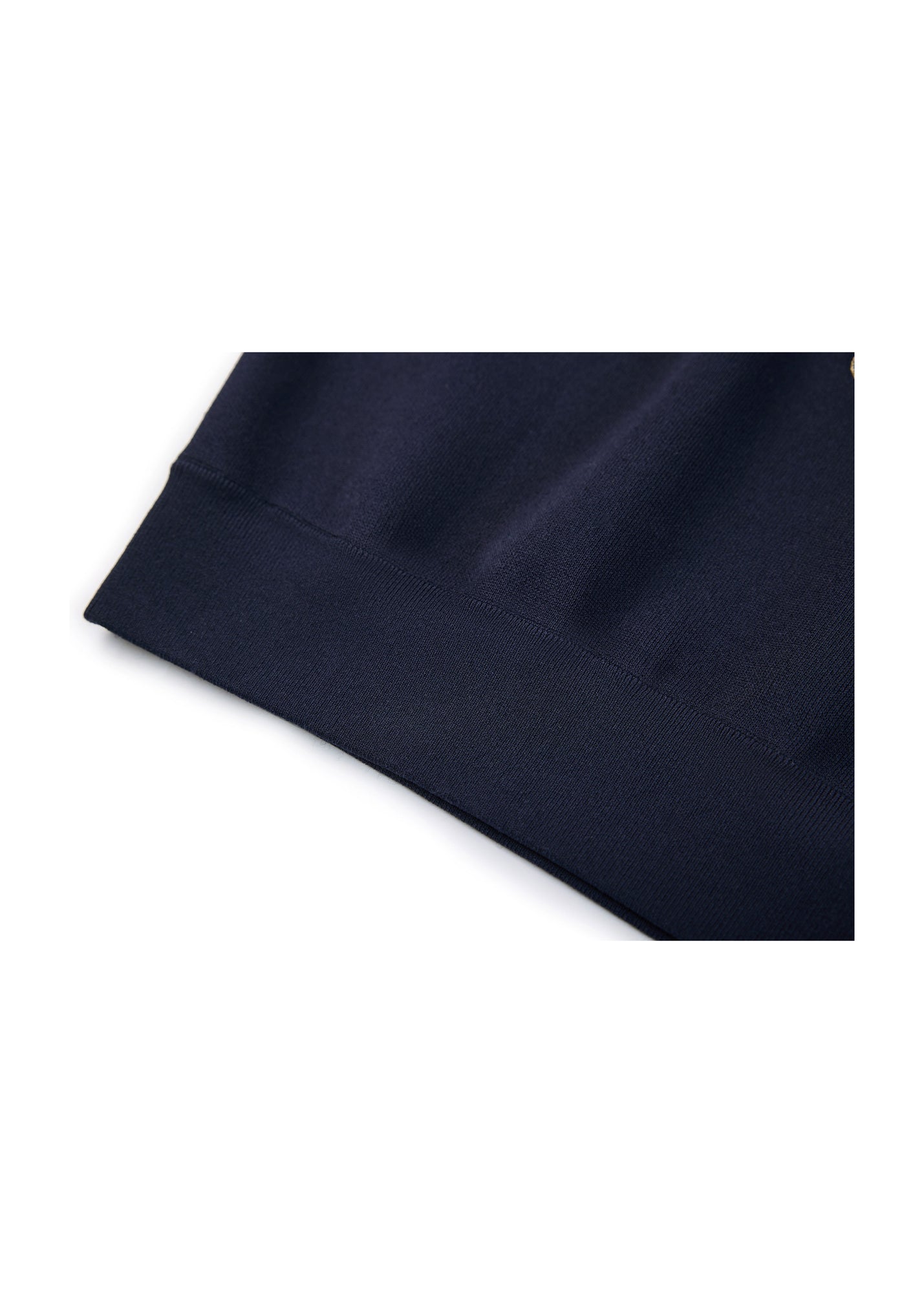Hoodie with Embroidery | Navy