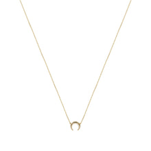 The Mini Horn Necklace | Gold Vermeil & Sterling Silver