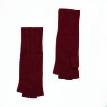 Cashmere Fingerless Gloves | Rum