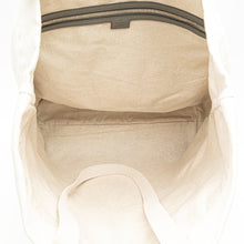 Gucci | Pre-Owned Canvas Embossed Logo Tote | White