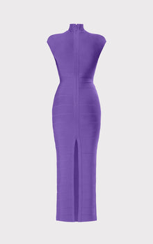 Icon Cap Sleeve Cut-Out Gown | Ultraviolet