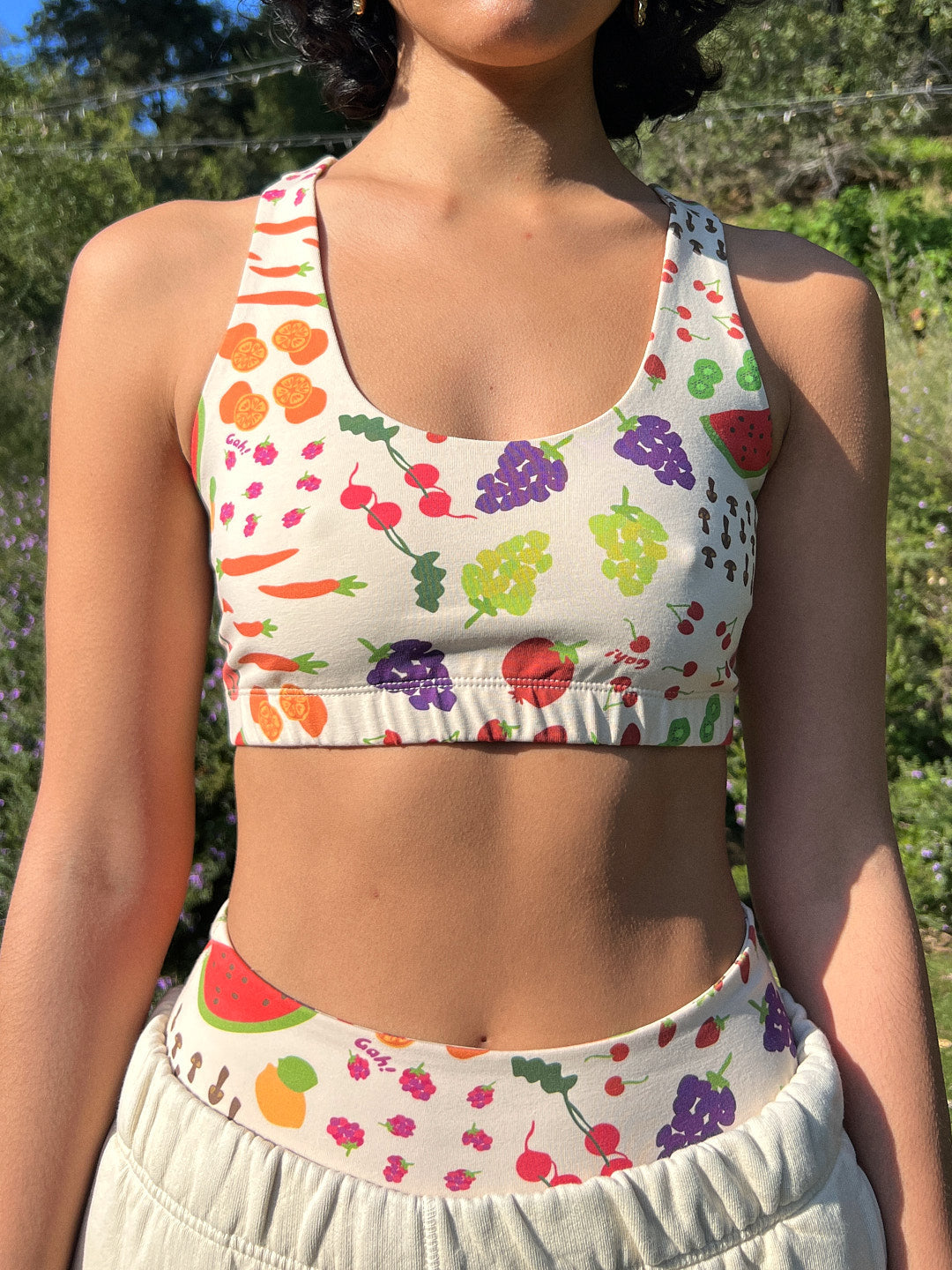 Organic Stretch Sports Bra | Farmers Market