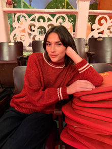Shani Sweater | Cherry