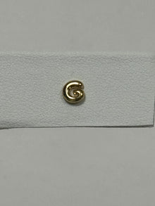 Tiny Bubble Tea Stud | 10K Yellow Gold